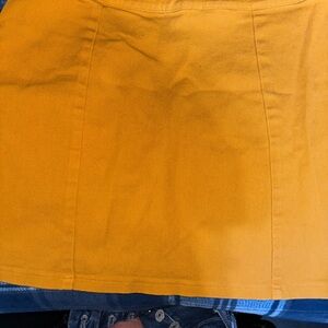 Forever 21 Mustard Yellow Women's Skirt